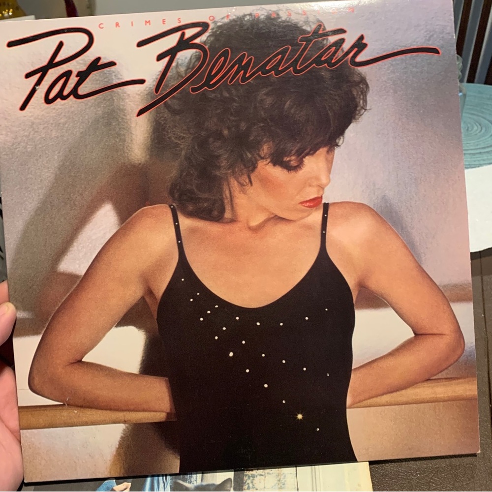 Crimes Of Passion LP by Pat Benatar vinyl 1980 EX CHE1275 Chrysalis White Label